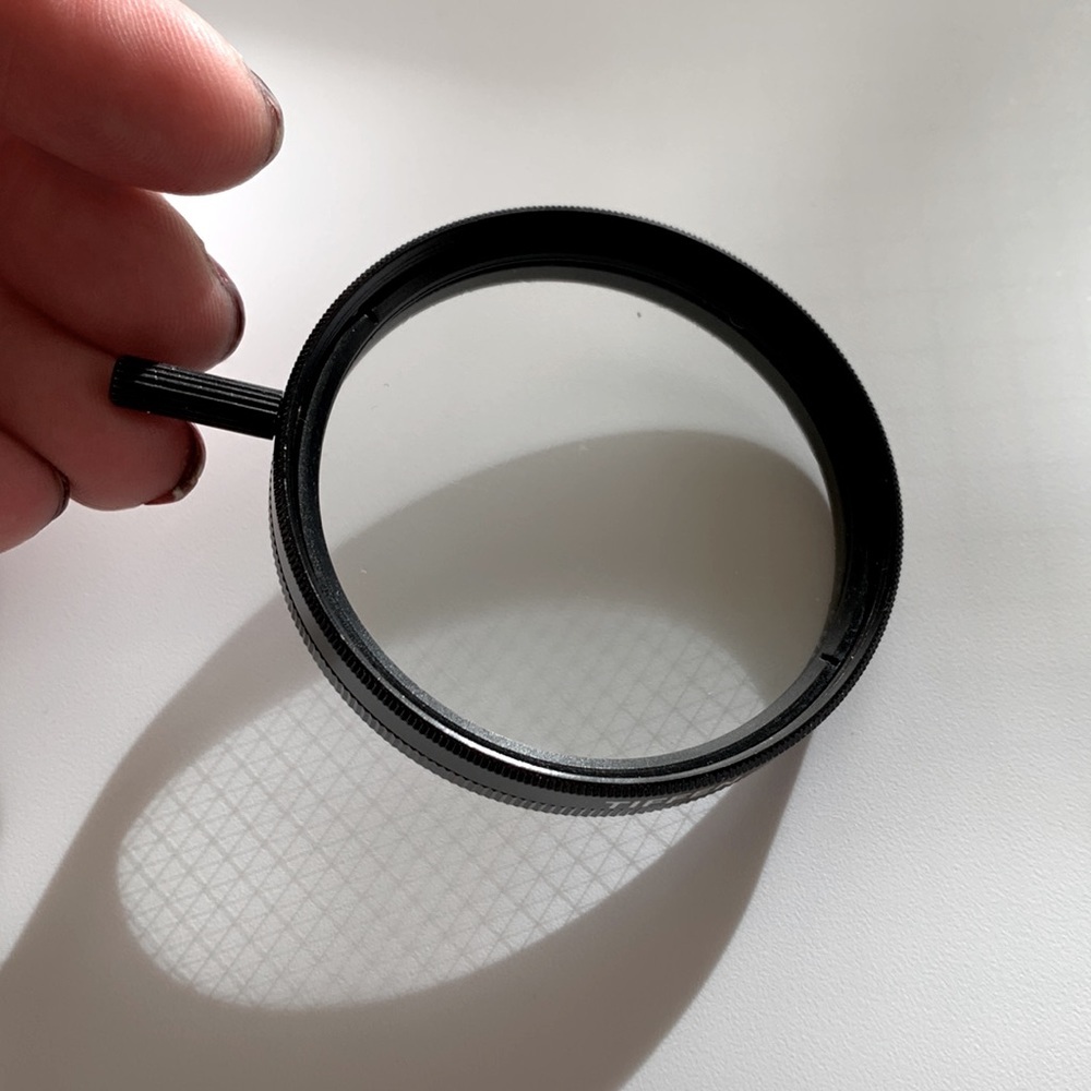 Tiffen Star Filter for photography 6 point, 2mm glass thickness, 49mm